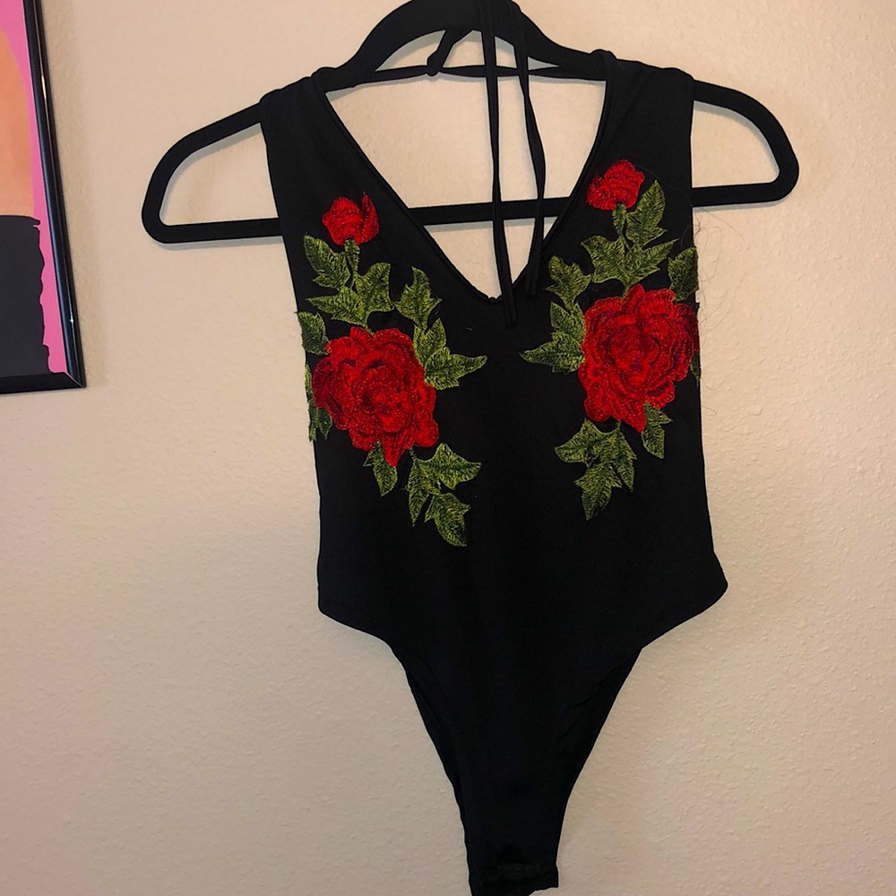 Rose Patch Bodysuit